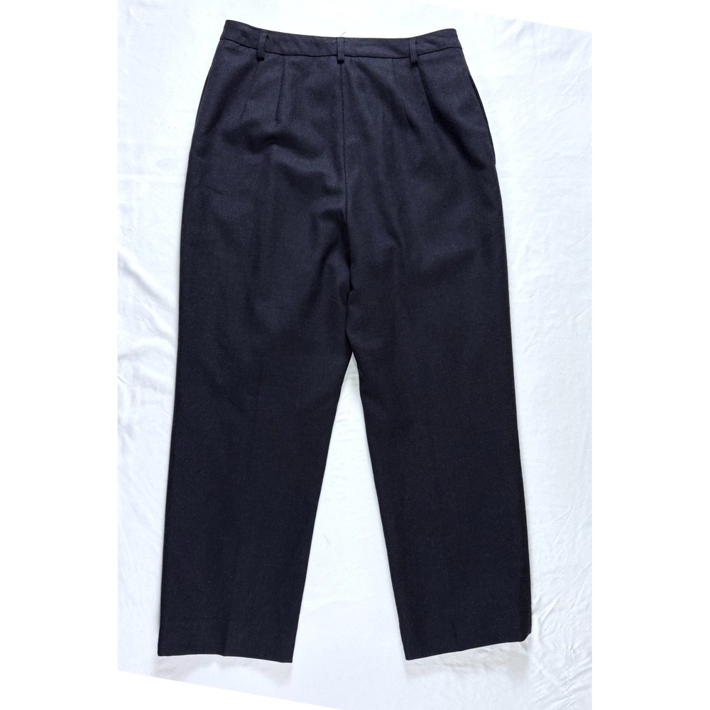 Vintage Pendleton Wool Flat Front Dress Pants Womens‎ 10 Petite Tailored Preppy - Picture 8 of 8